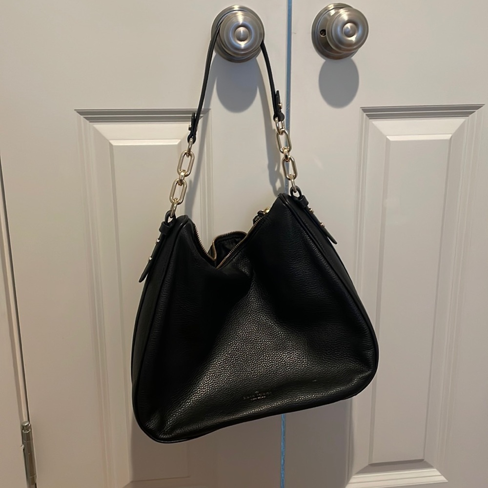 Kate Spade Black hobo style shoulder bag